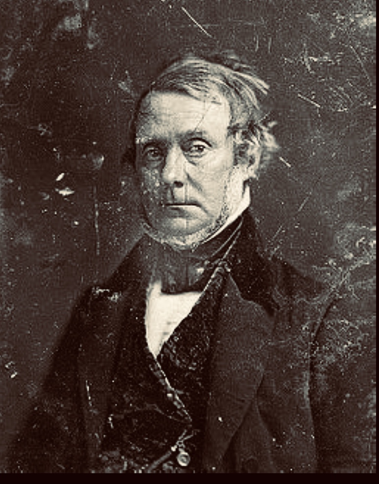 a photograph of shipping and whaling magnate Henry Grinnell in the blog about his role in the searches for Franklin and in HMS Resolute's story 